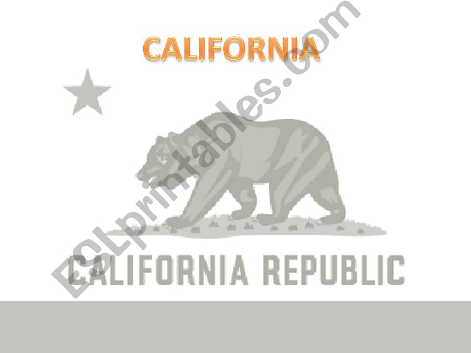 California powerpoint