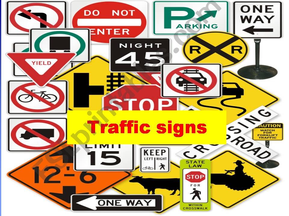 Traffic signs powerpoint