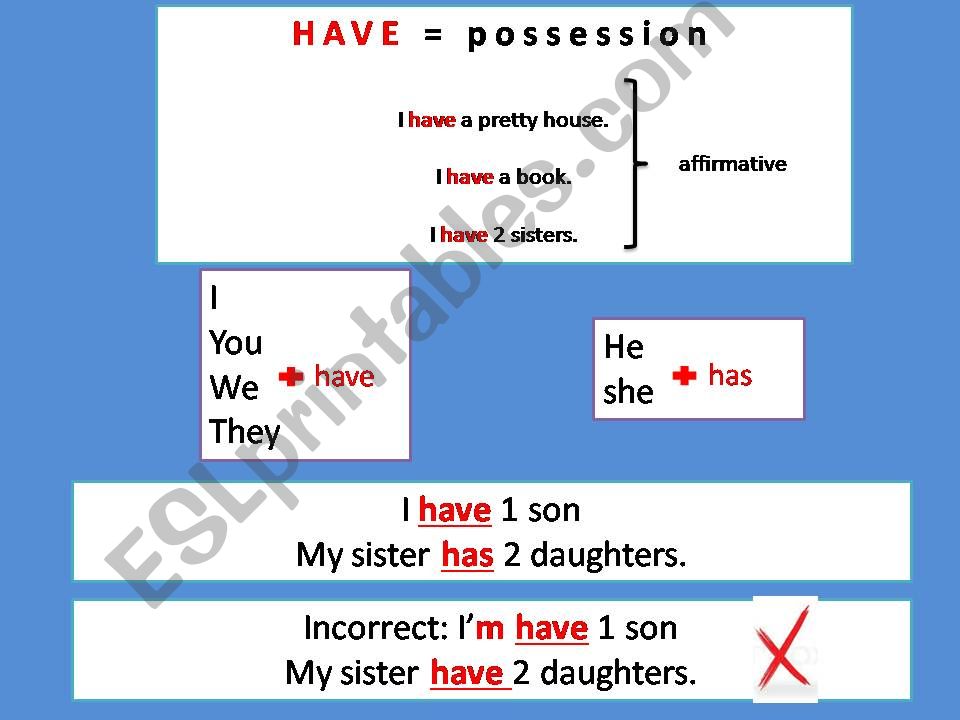 Using HAVE/HAS and HOW OLD powerpoint