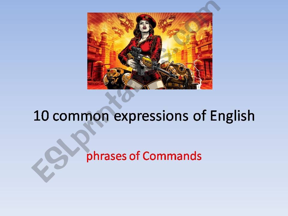 10 common expressions of English