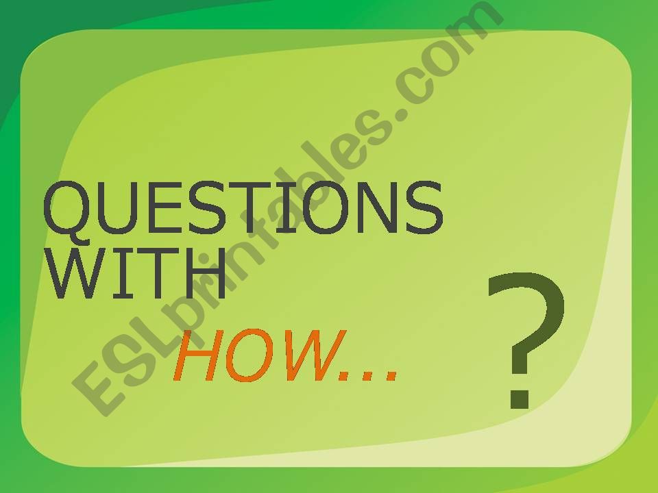 Questions with 