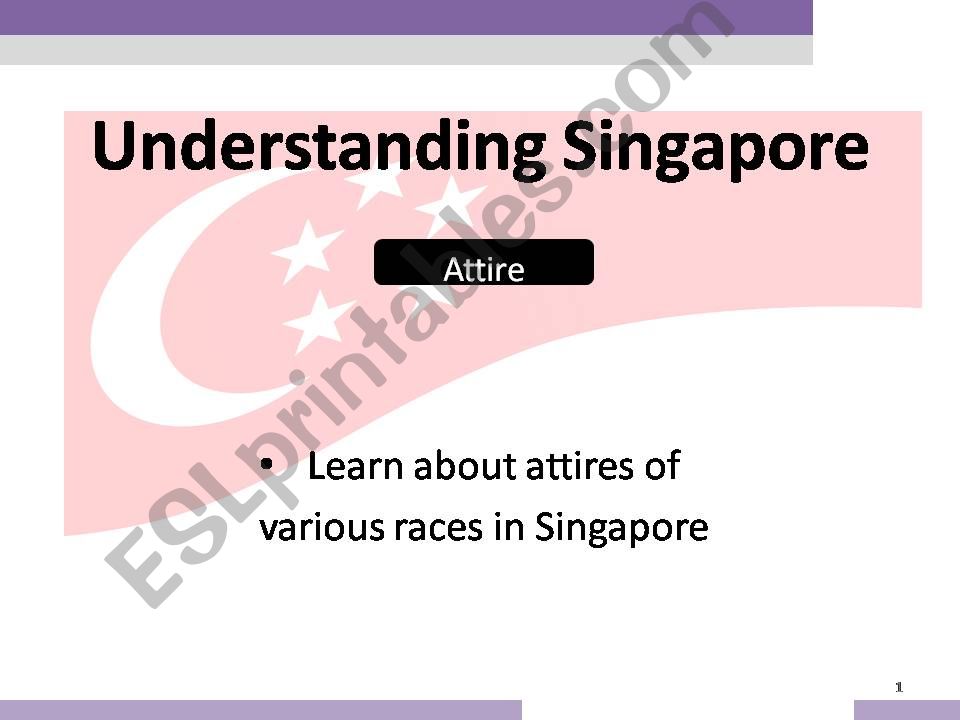 Traditional Costumes in Singapore