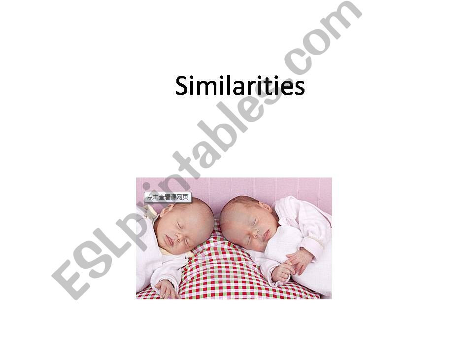 Talking about Similarities powerpoint