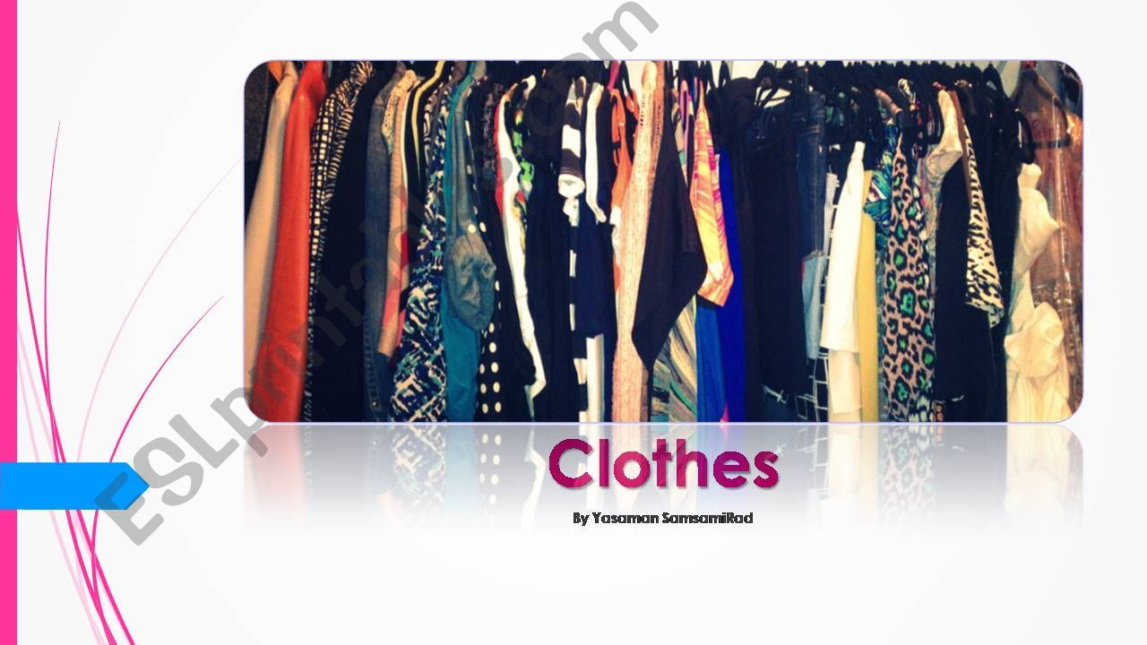 clothes  powerpoint