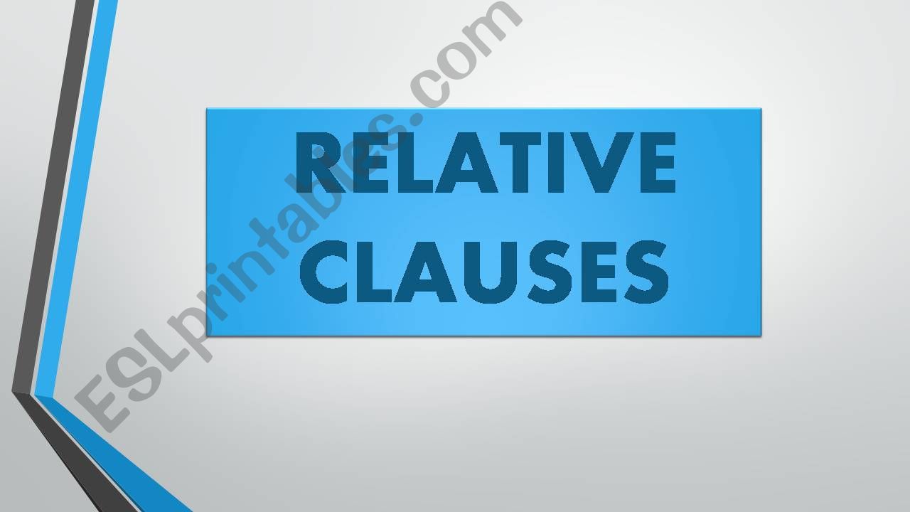 relative pronouns powerpoint