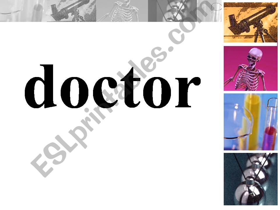 doctors job powerpoint