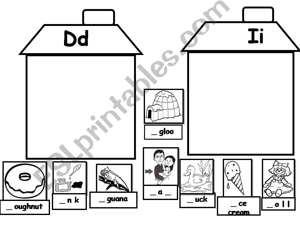 Letter D & I powerpoint