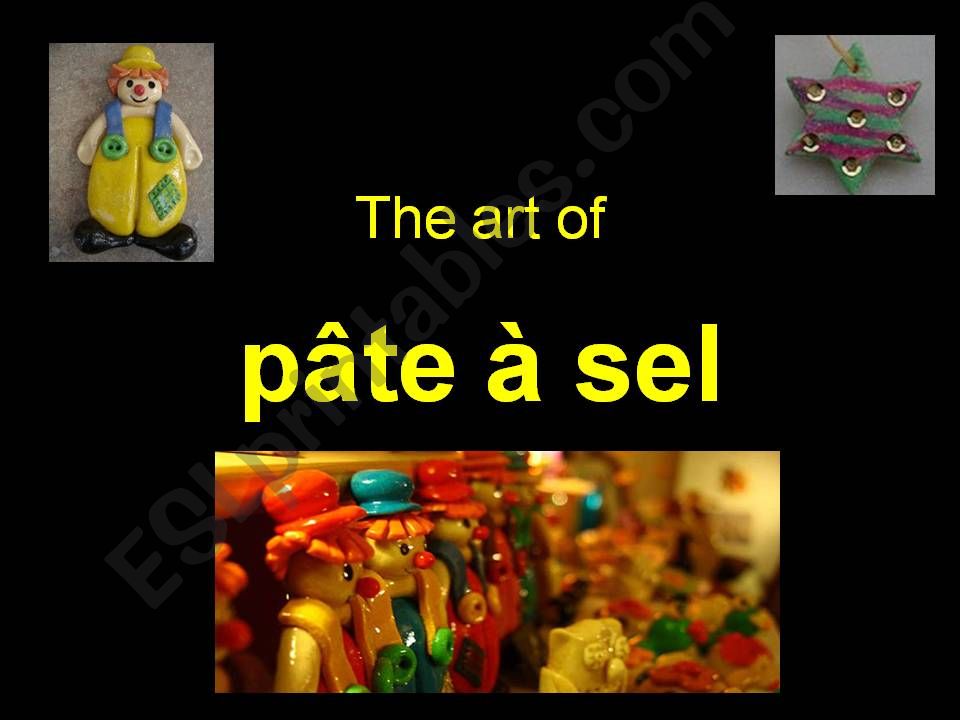 Pate a sel recipe powerpoint