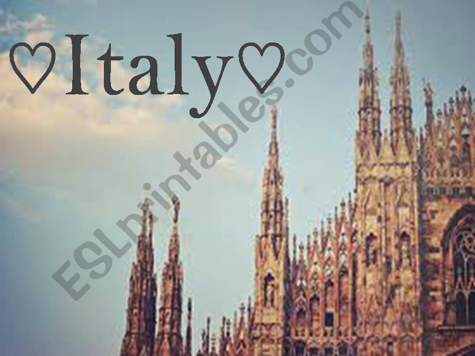 countries-Italy powerpoint
