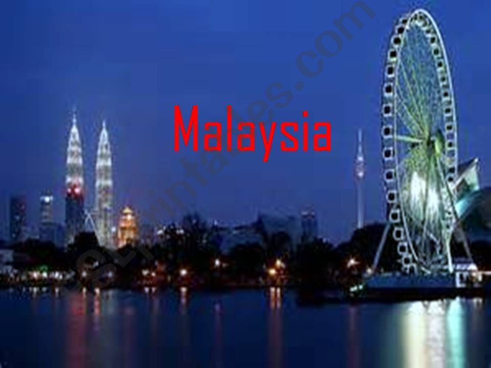 countries - Malysia powerpoint