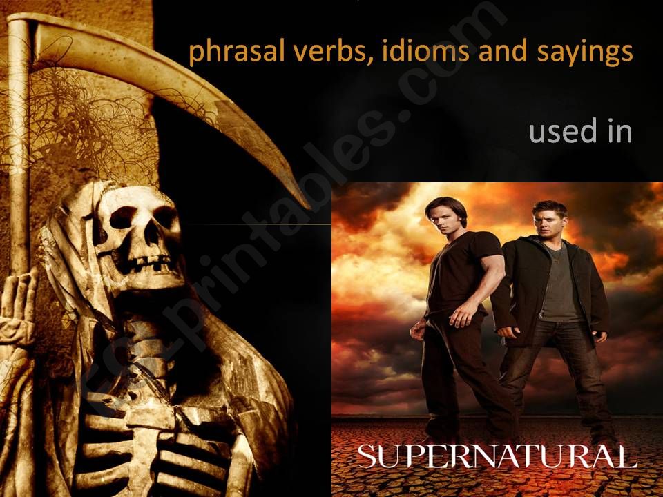 Supernatural Expressions and Phrasal Verbs