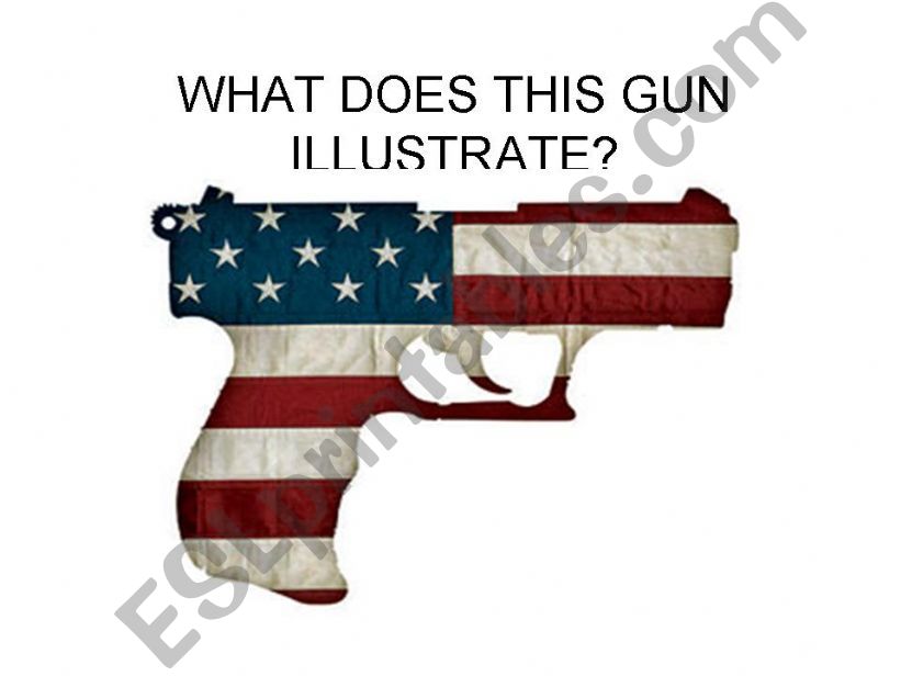 GUN VIOLENCE IN THE USA powerpoint