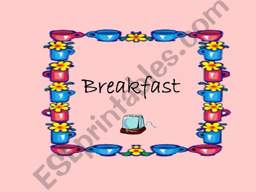 Breakfast powerpoint 1/4 powerpoint