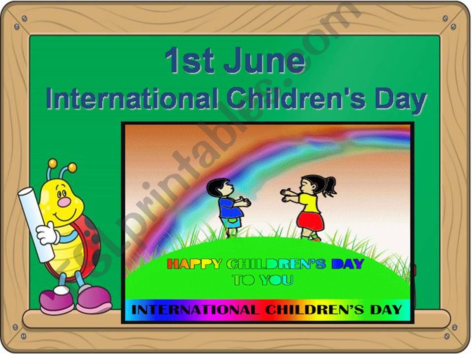 Childrens day in Bulgaria powerpoint
