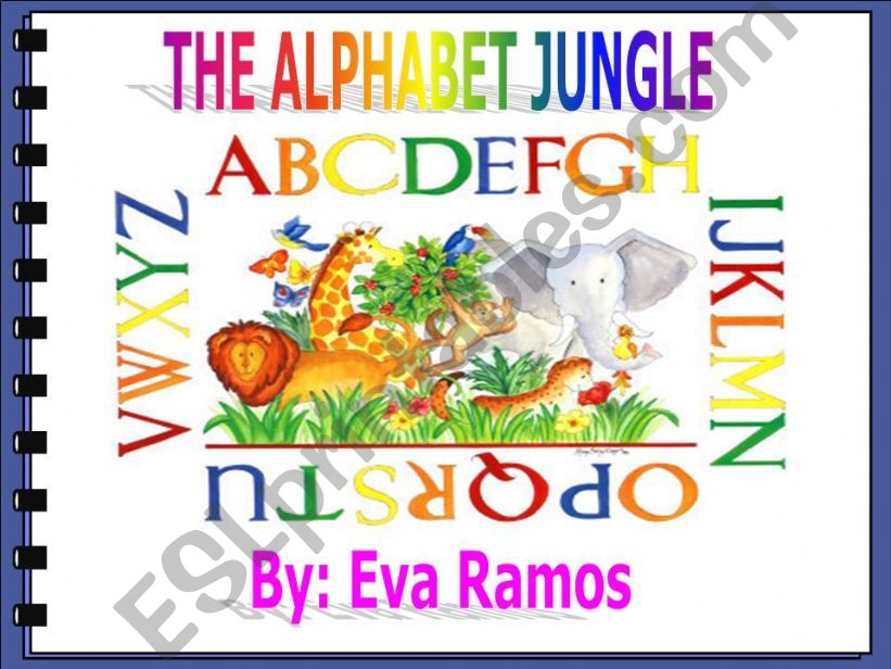 Alphabet Jungle 1 Letters A-N powerpoint