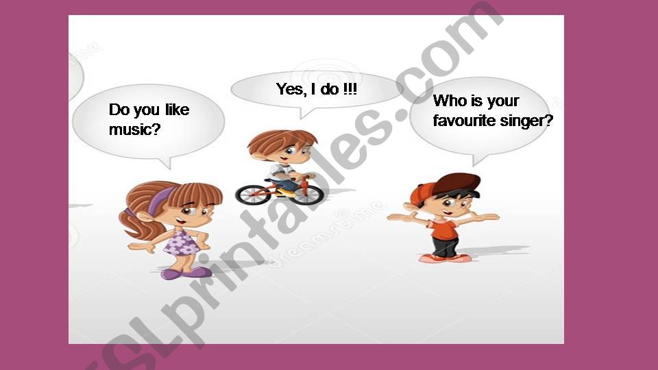 Famous singer powerpoint