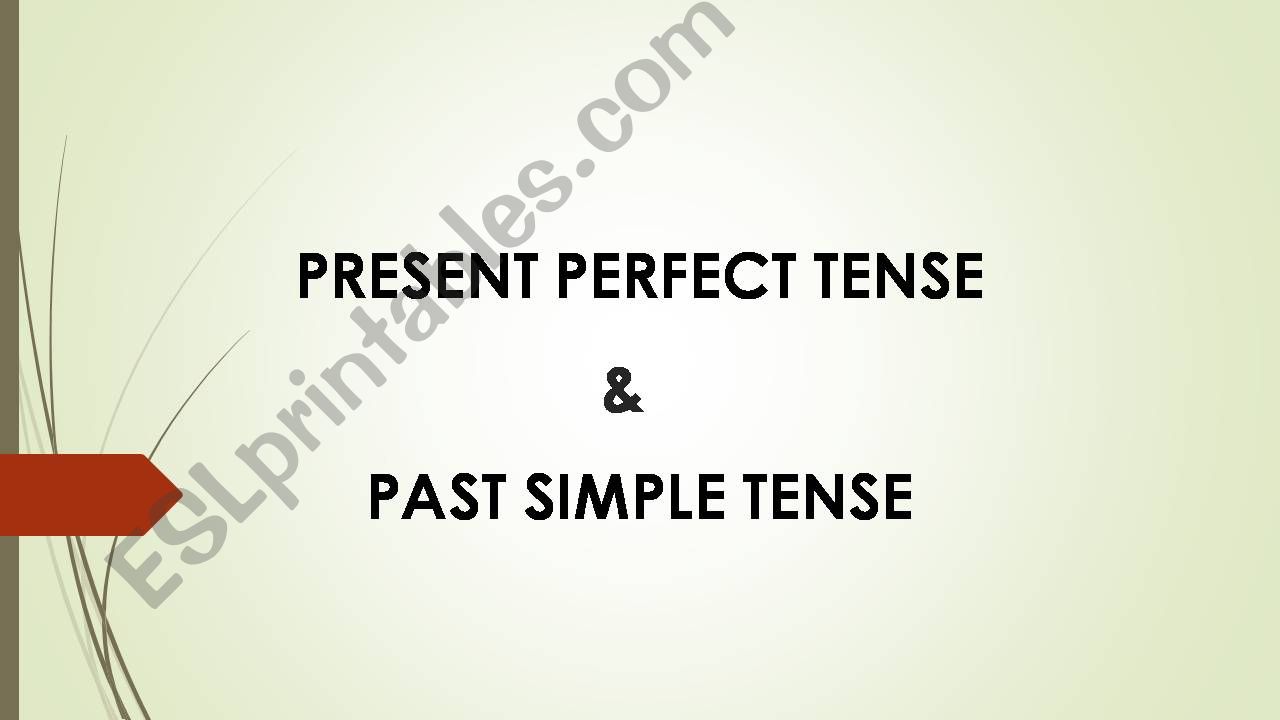 Language in use - past simple vs. present perfect