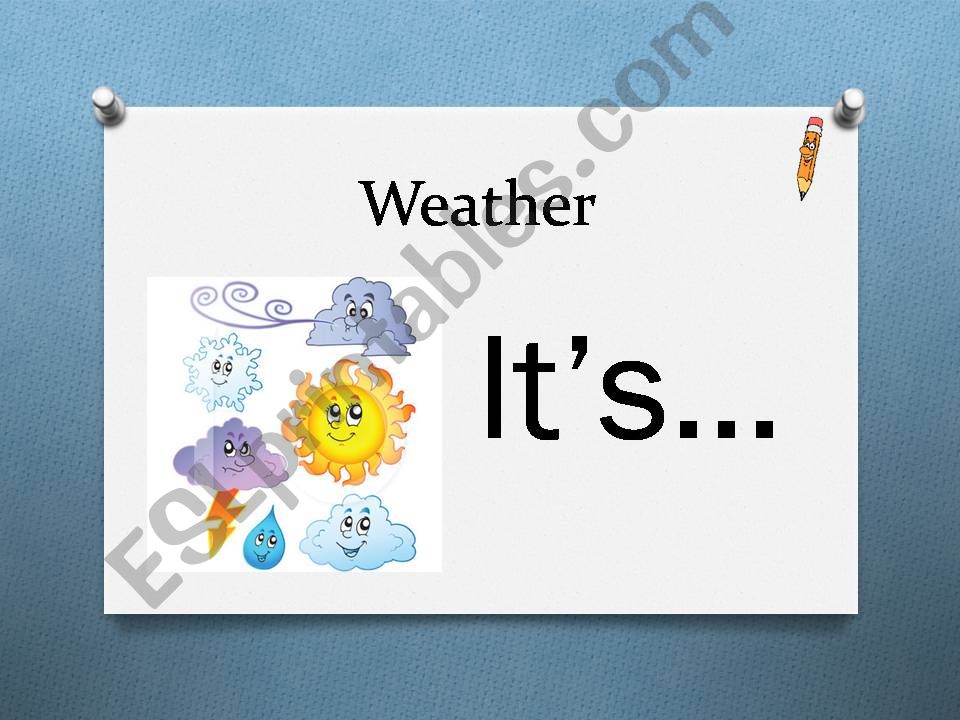 Whats the weather like? powerpoint