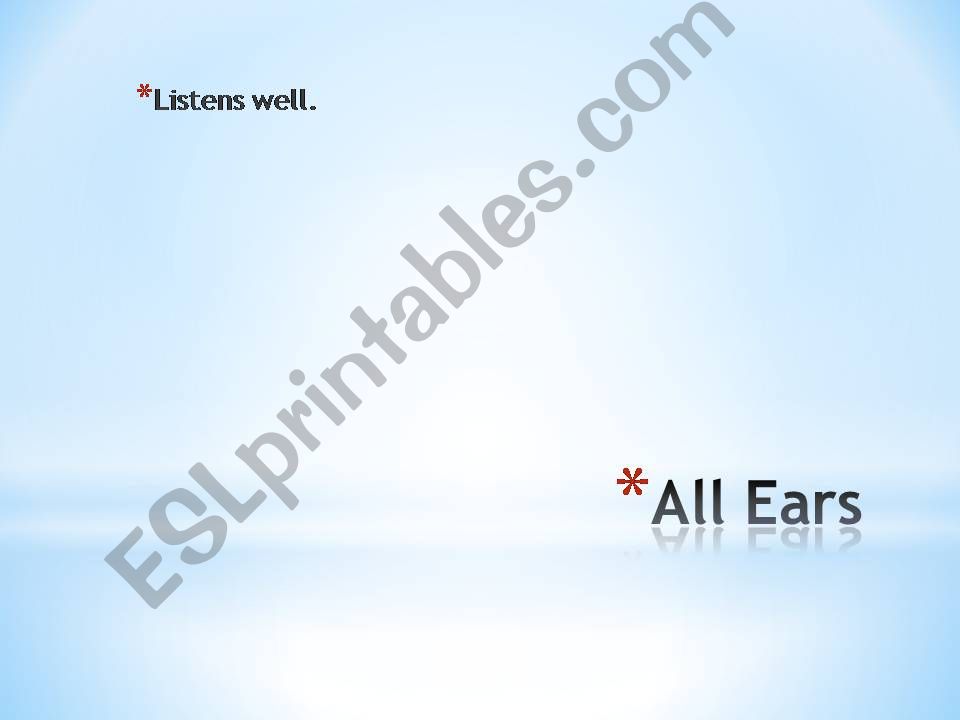 Idioms powerpoint
