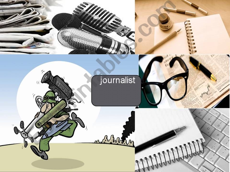 jobs- journalist powerpoint