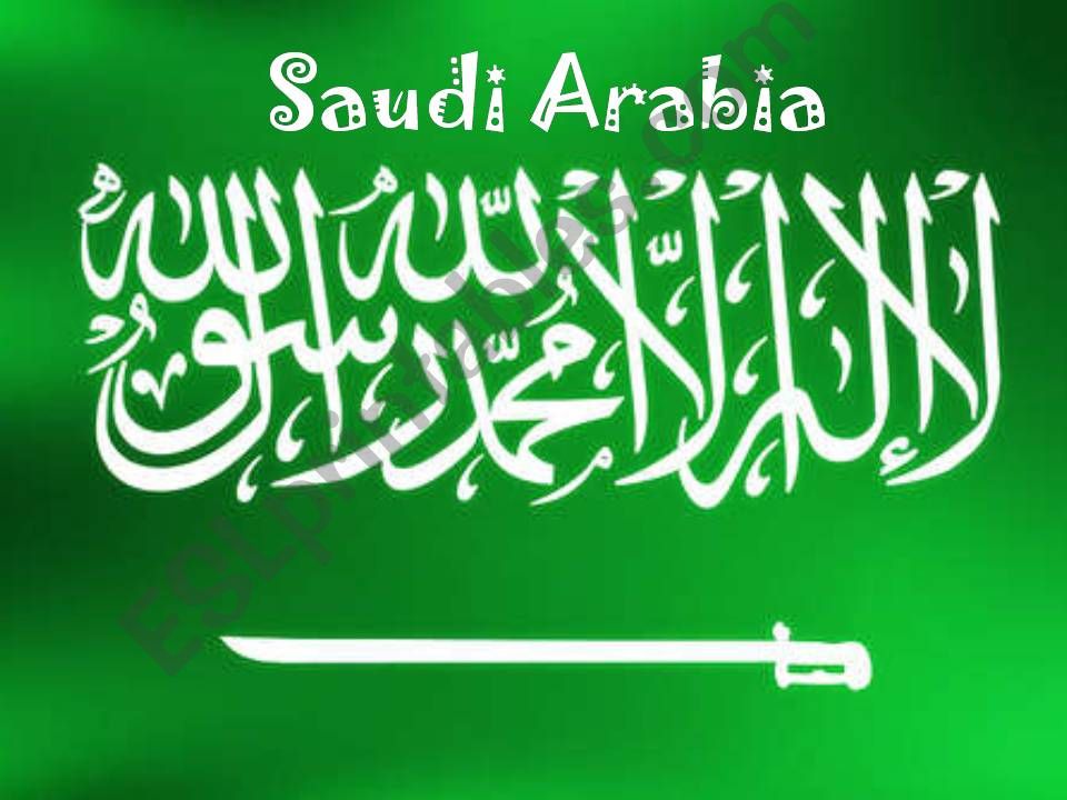Countries - Saudi Arabia powerpoint