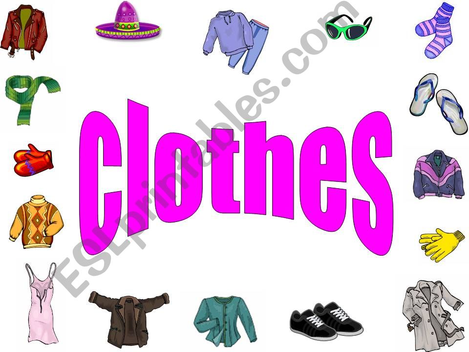 Clothes ppt powerpoint