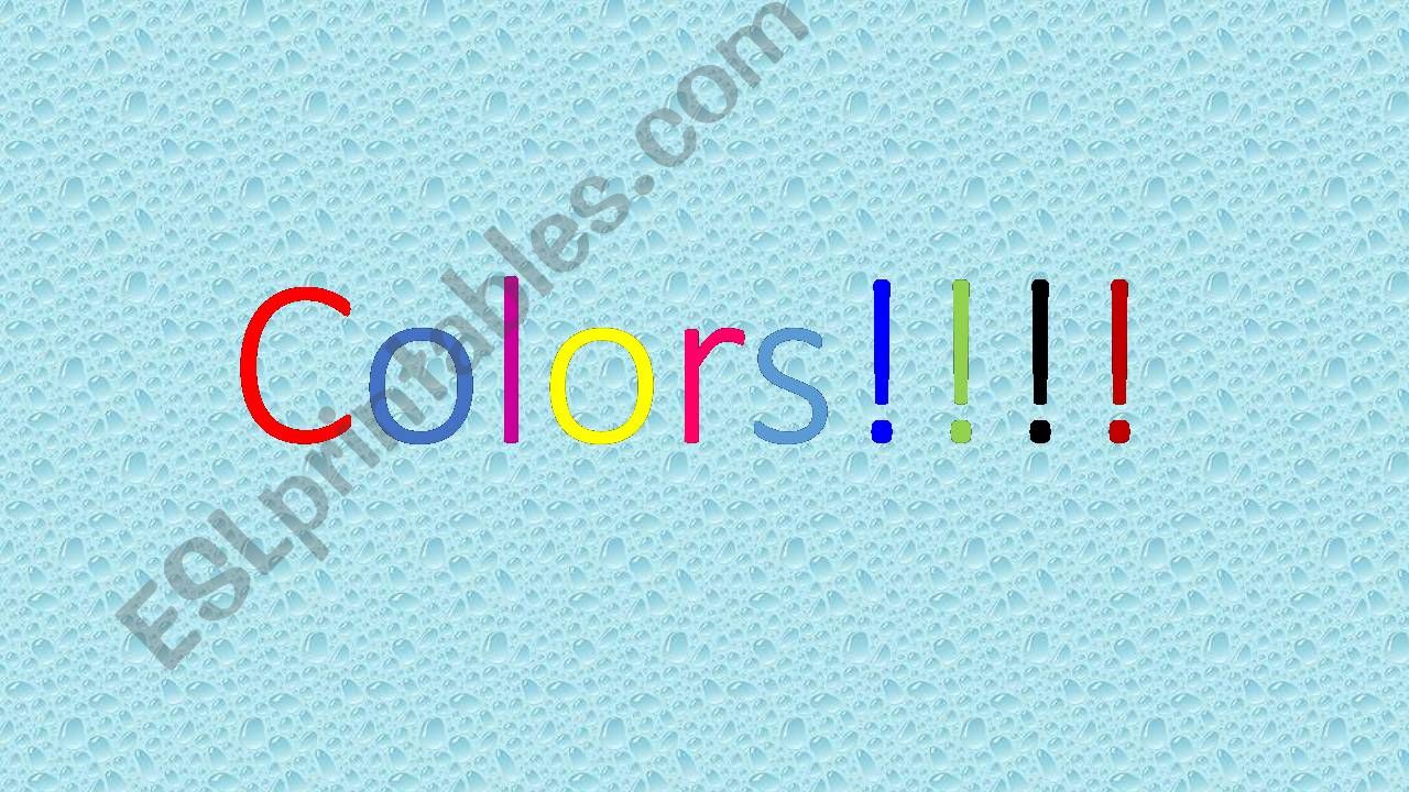 colors powerpoint
