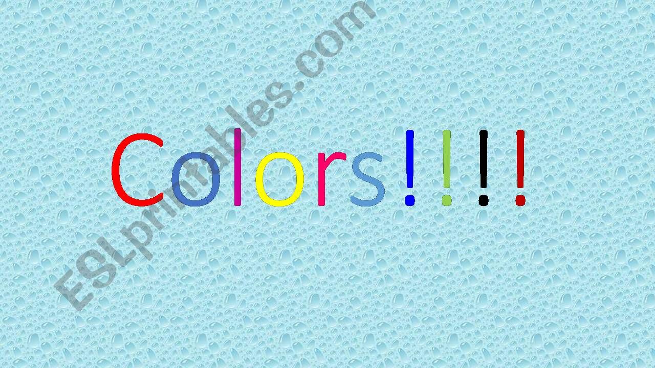 colors powerpoint