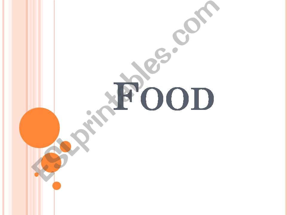 Food powerpoint