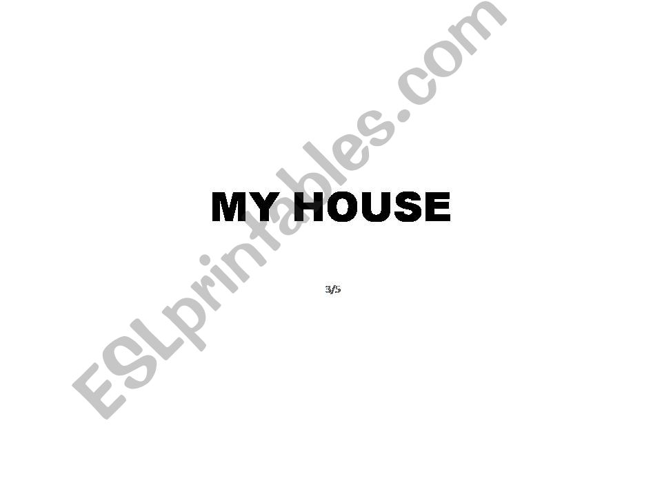 House 1/3 powerpoint