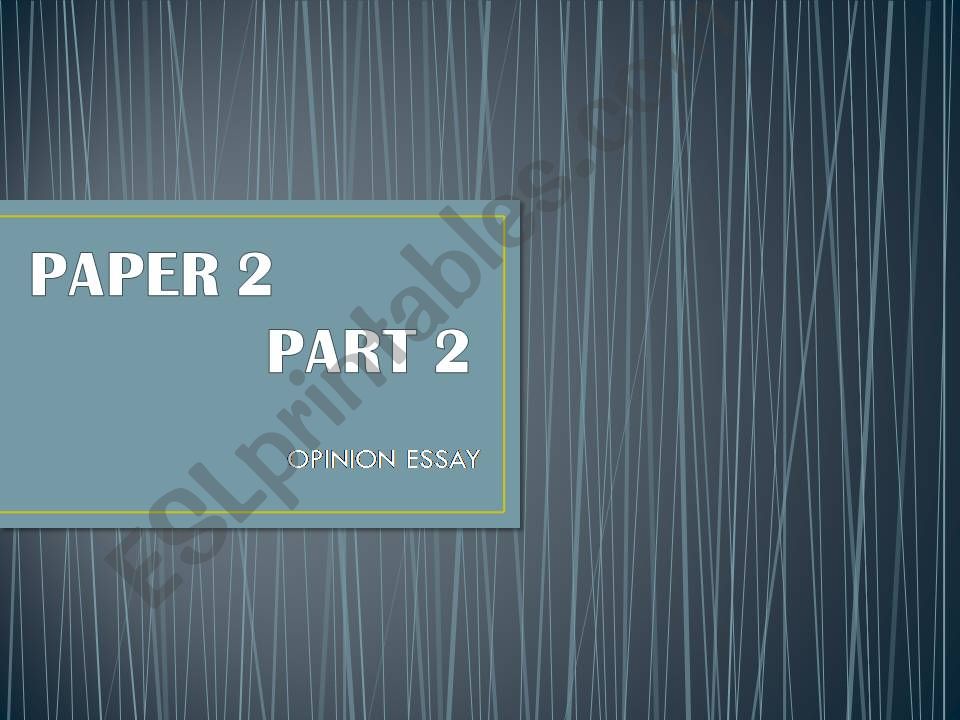 essay intro powerpoint