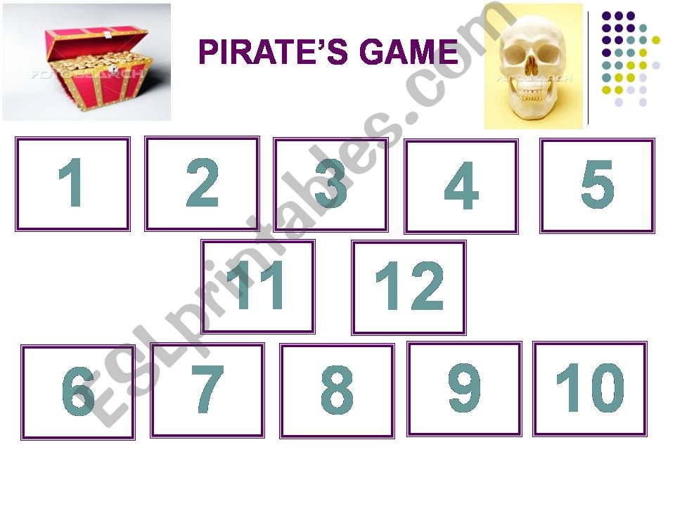 Pirate Game powerpoint
