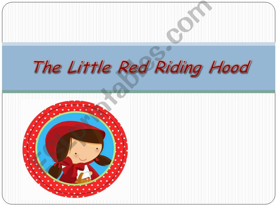 Little Red Riding Hood powerpoint