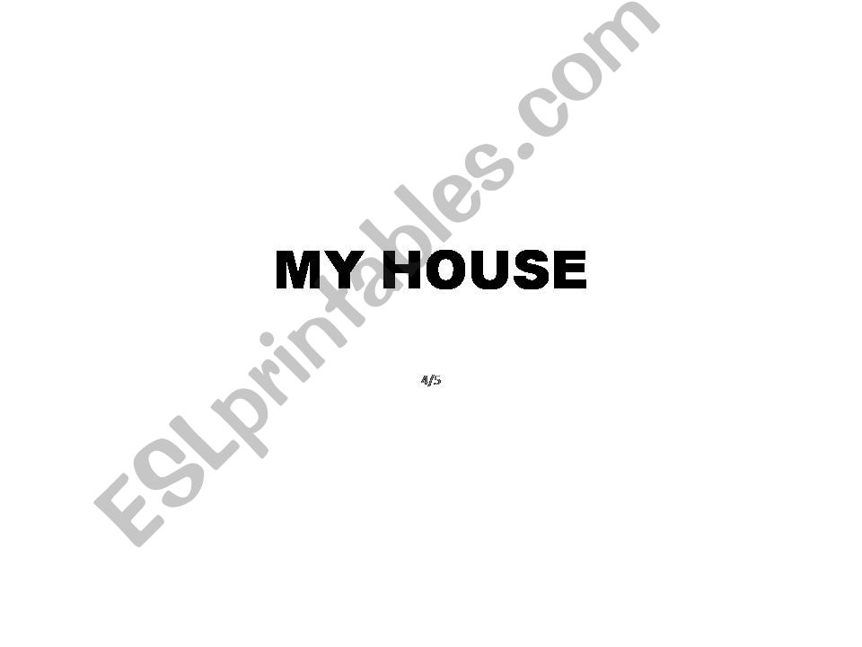 House 2/3 powerpoint