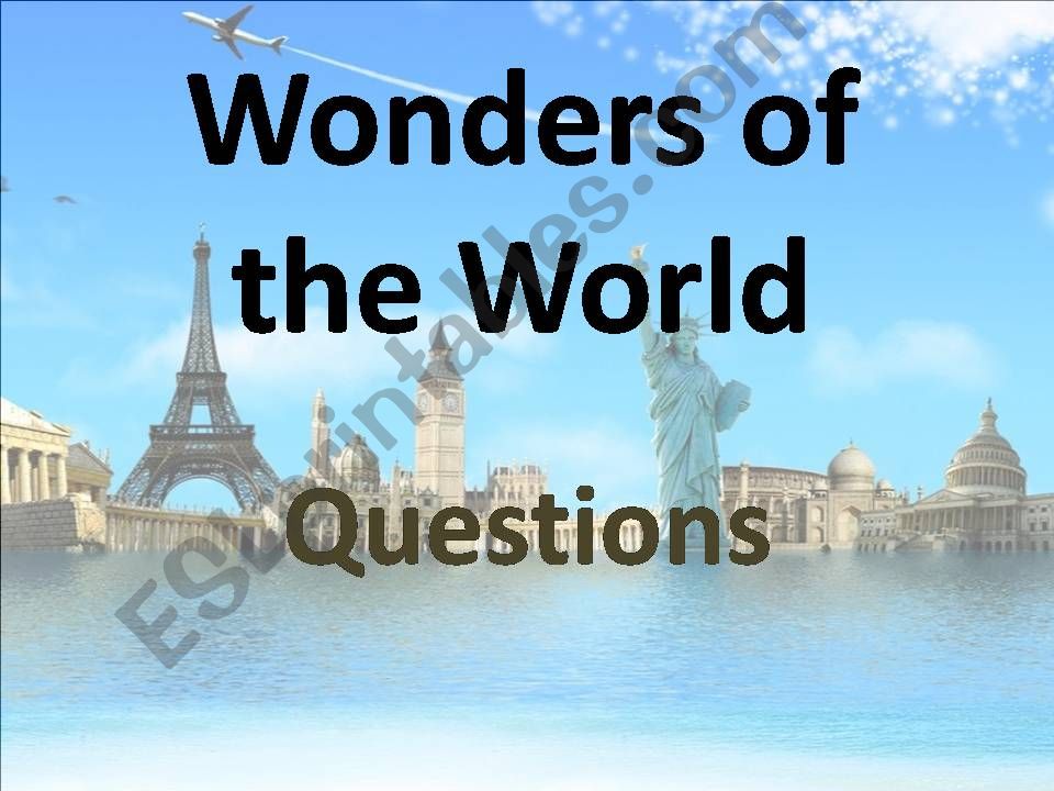 Countries of the World - Introduction Powerpoint Questions