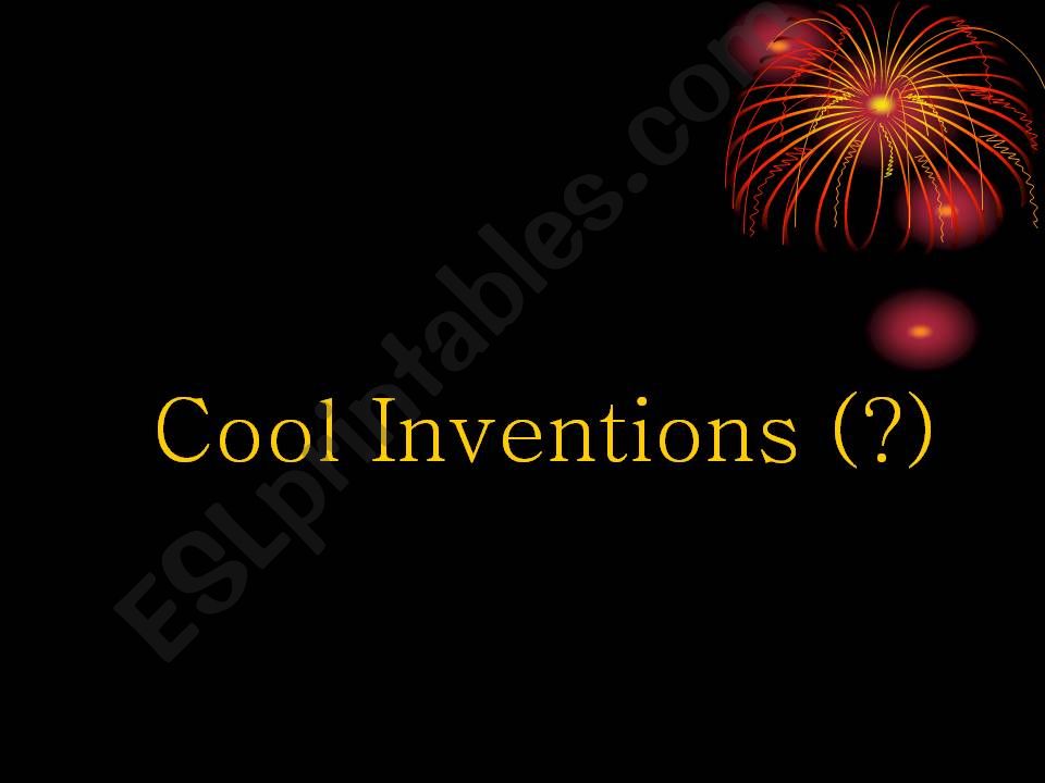 Odd Inventions powerpoint