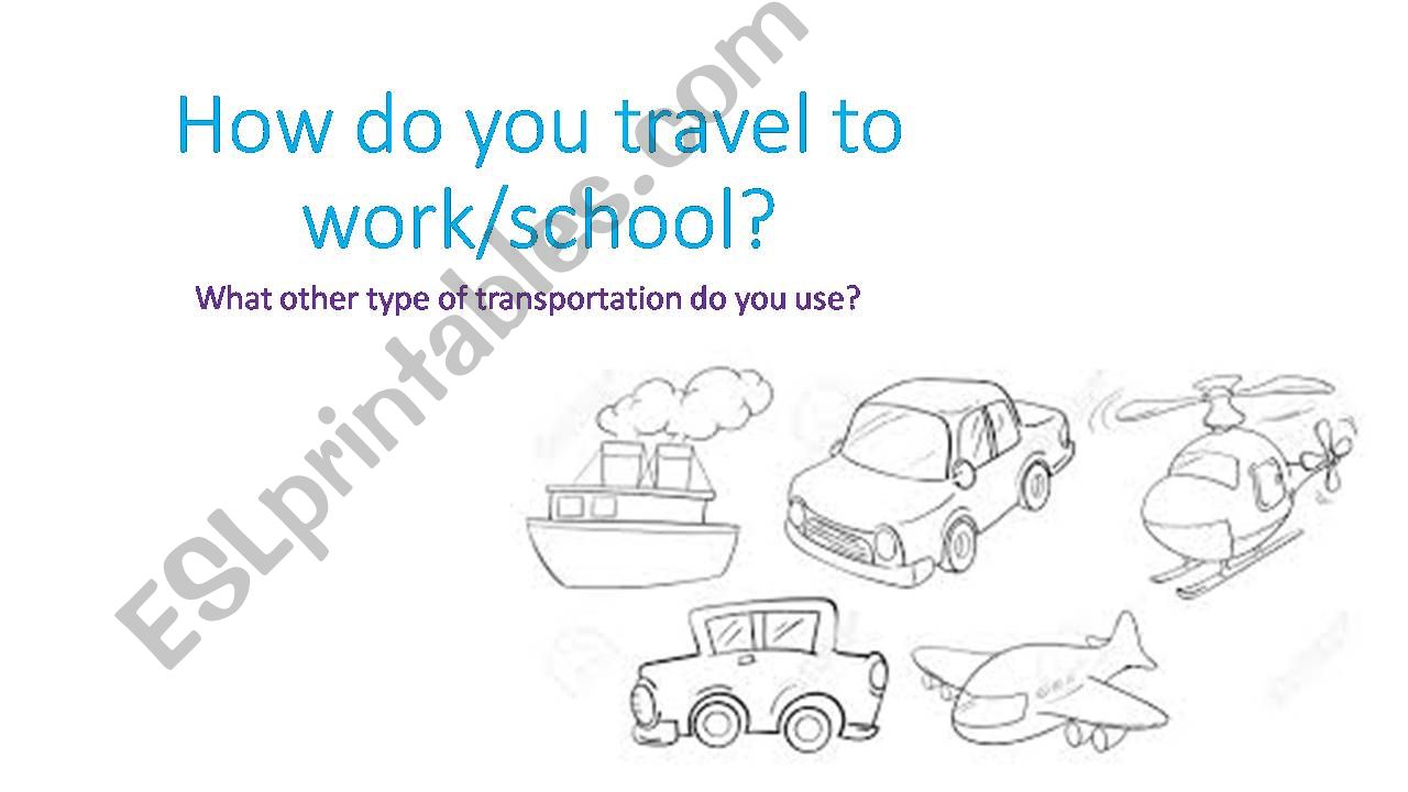 Transportation powerpoint