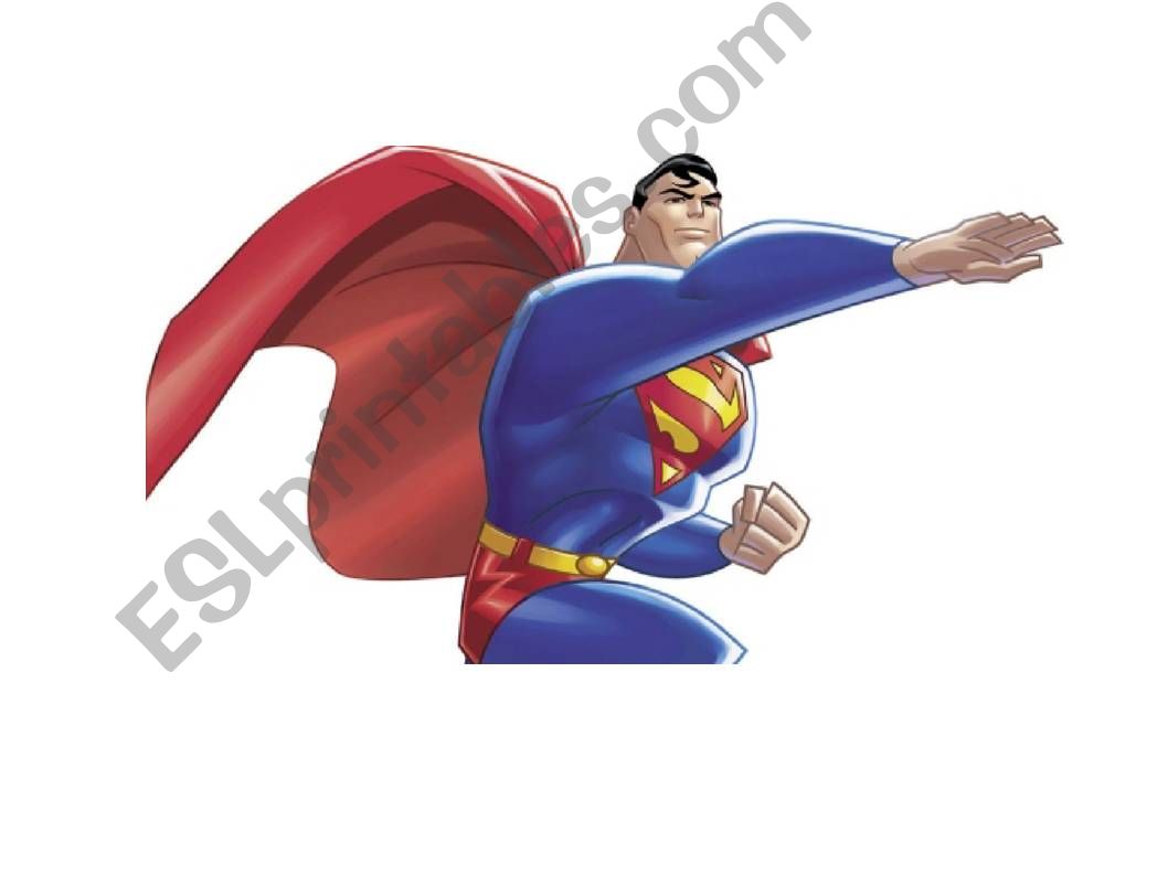 ESL - English PowerPoints: Superman