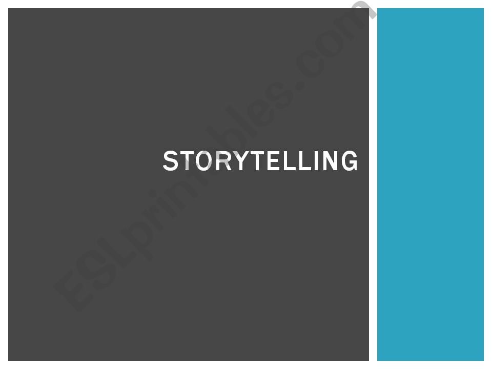 Storytelling  powerpoint