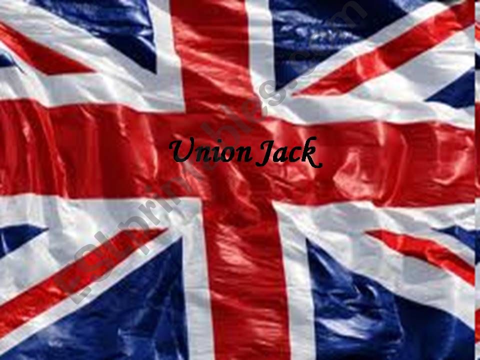 Union Jack and the UK powerpoint