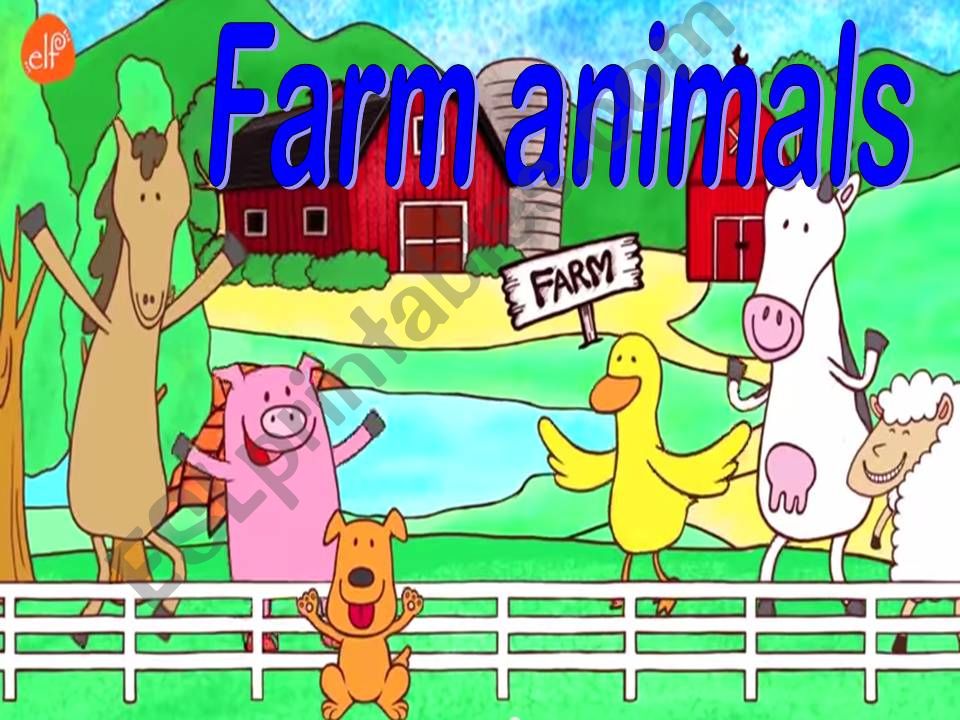 farm animals ppt powerpoint