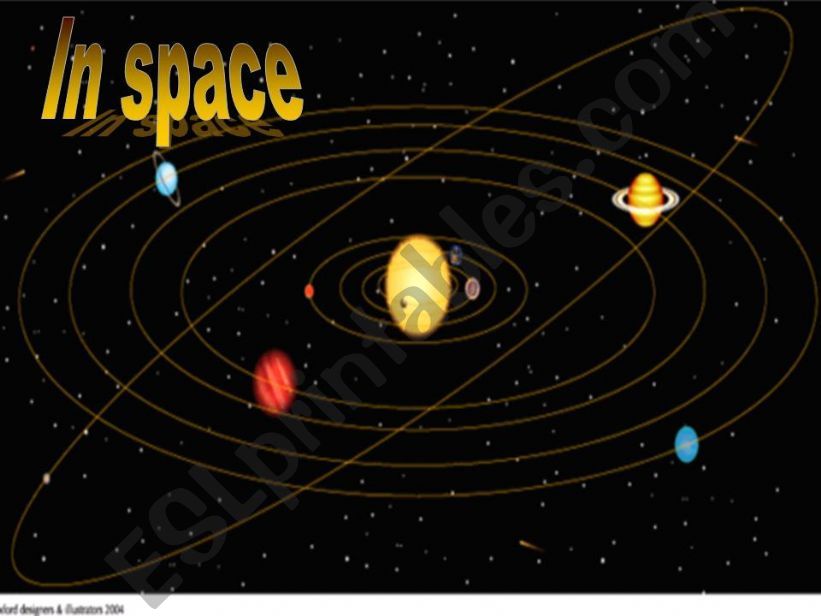 in space powerpoint