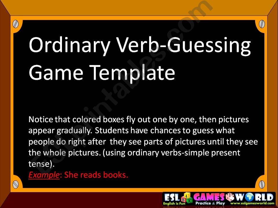 guessing game powerpoint