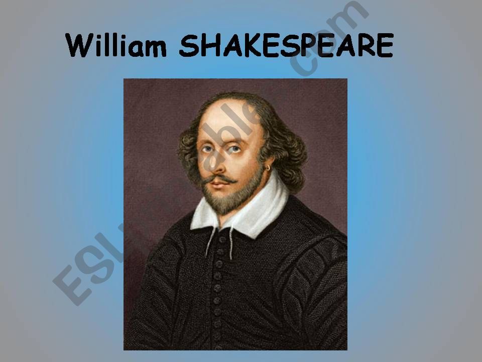 William Shakespeares biography