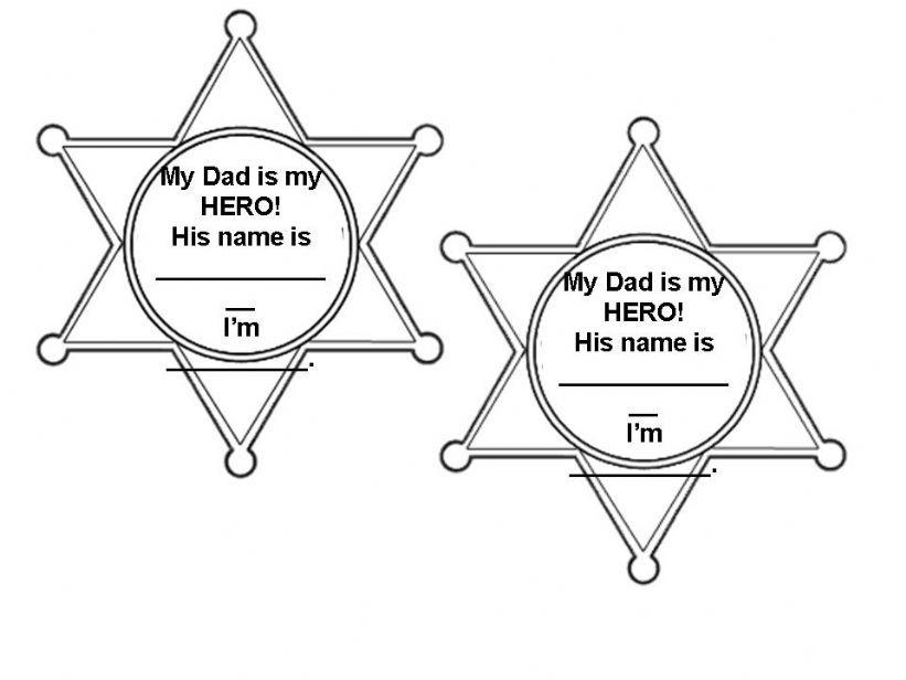 Dads badge powerpoint