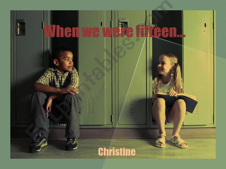 Powerpoint for teaching the song 