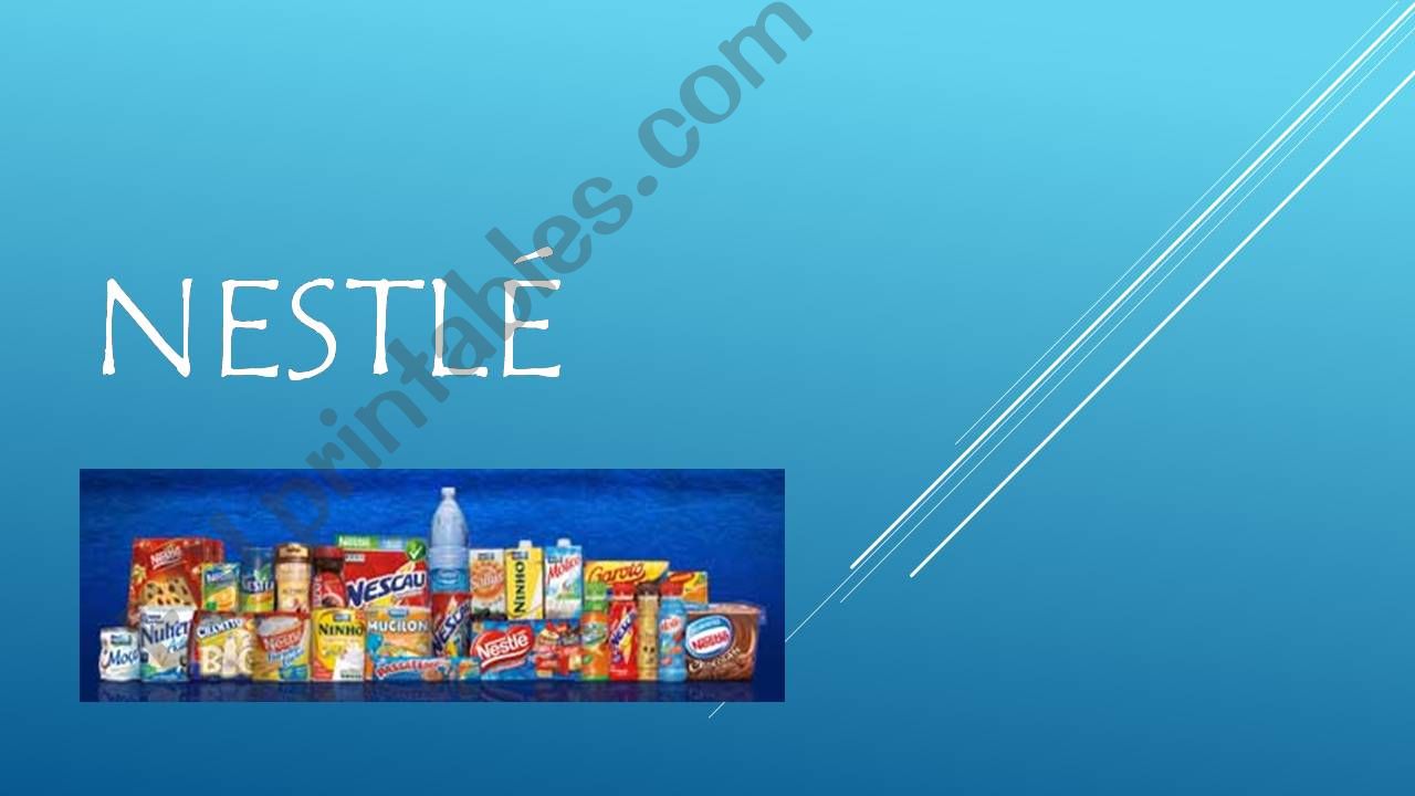 nestle history powerpoint