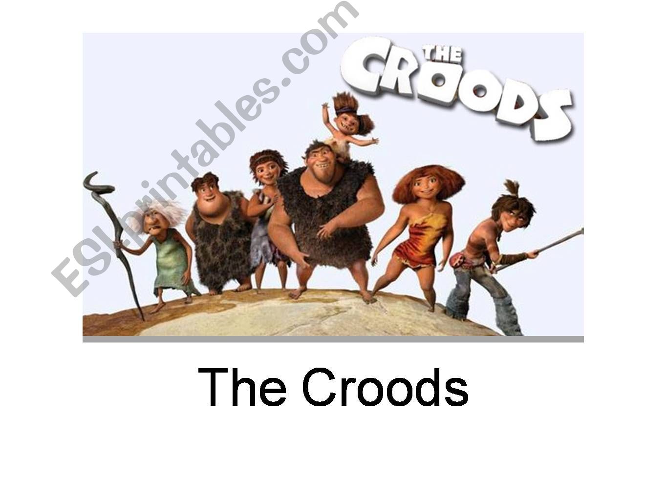 The Croods - listening comprehension