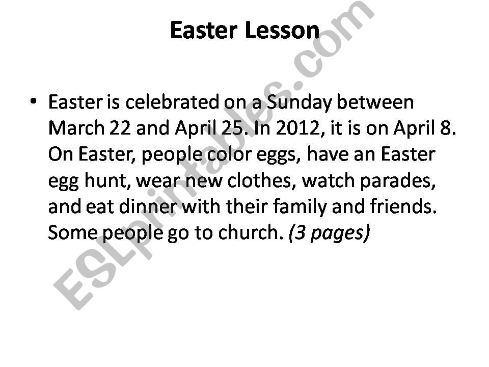 easter powerpoint