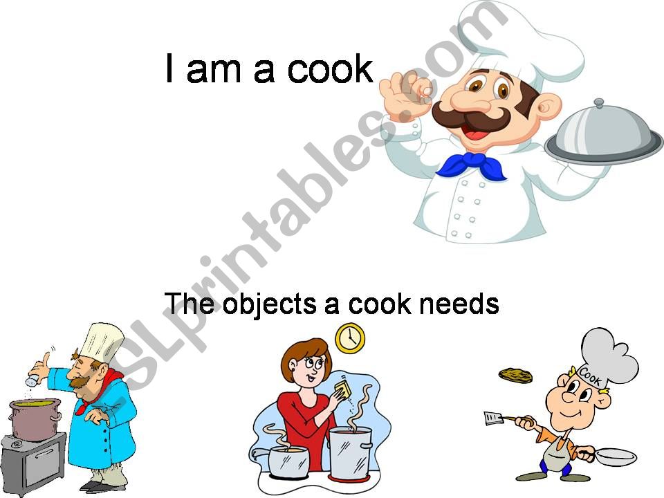 I am a cook powerpoint